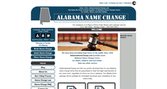 Desktop Screenshot of alabamanamechange.com